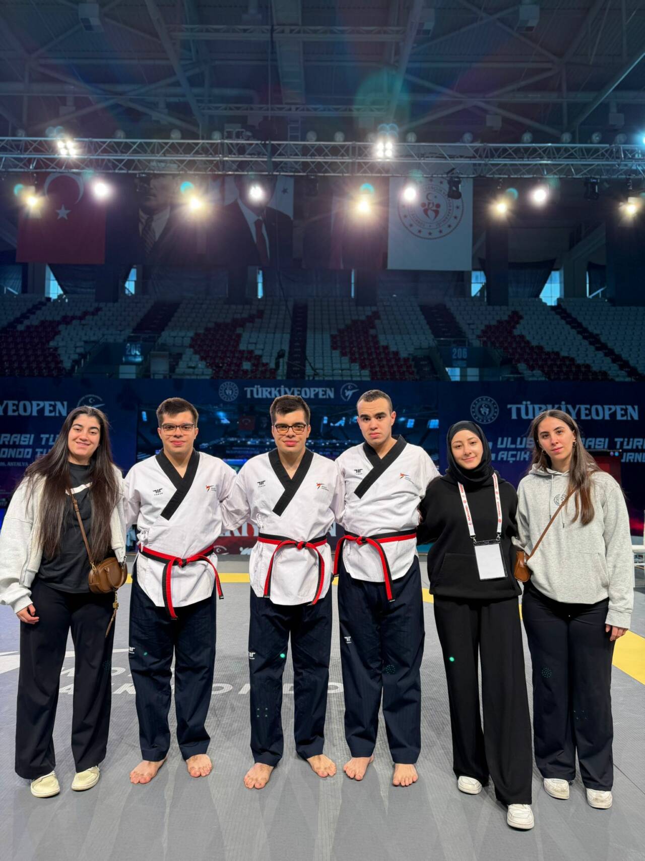 Aksaray Üniversitesi öğrencilerinden oluşan Milli Takım, Türkiye Açık Taekwondo G2
