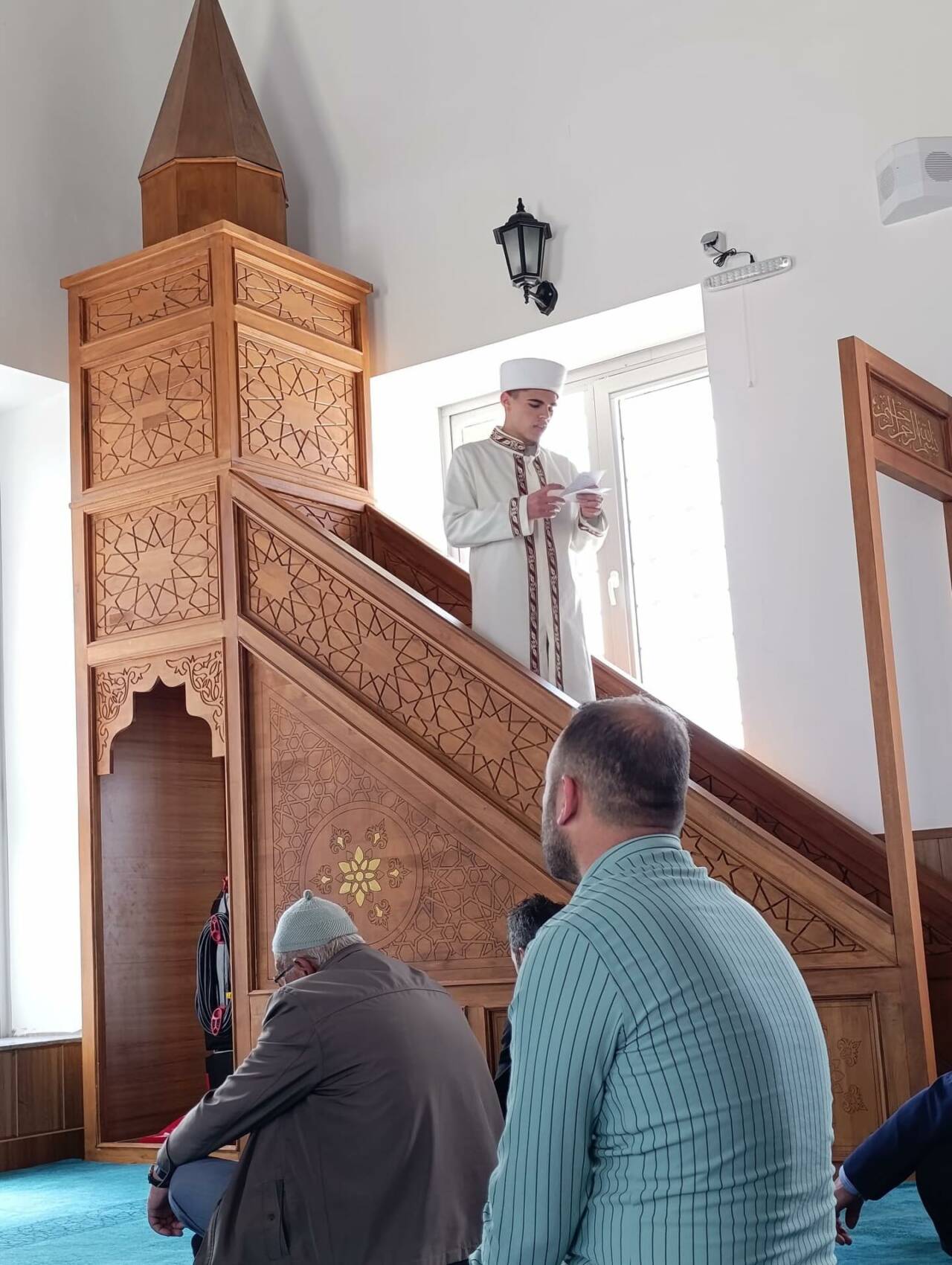 Sultanhanı İlçe Müftülüğü öncülüğünde gerçekleştirilen “Mihrapta Gençler Var” programı kapsamında,