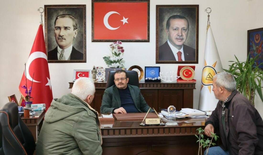 AK Parti Aksaray İl Başkanlığı’nda düzenlenen “Halk Buluşmaları” programı kapsamında,