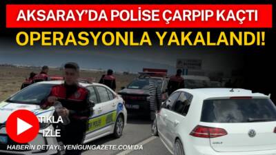 Aksaray'da narkotik operasyonunda polisin ‘dur' ihtarına uymayan şüpheliler ile polis