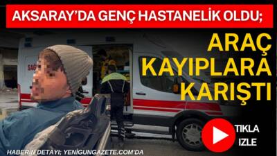 Sanayi Mahallesi’nde motosiklet kazası geçiren 26 yaşındaki Eray A., sağlık