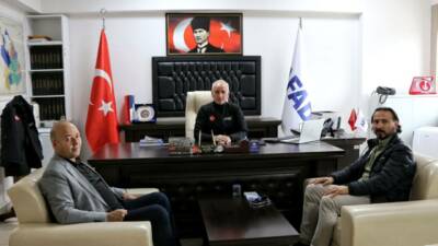 Kızılay Aksaray Şube Başkanı Fırat Oruç’un AFAD İl Müdürü Adil