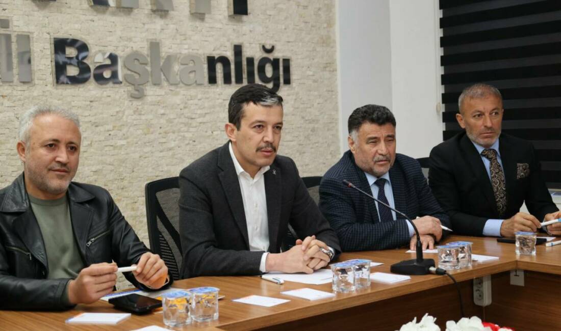 AK Parti Aksaray İl Teşkilatı, haftalık olağan İl Yönetim Kurulu