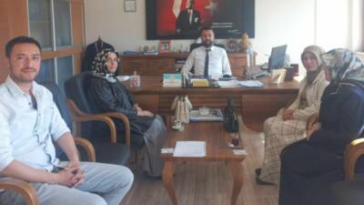 AK Parti Aksaray Kadın Kolları Başkanı Sultan Billur öncülüğündeki heyet,