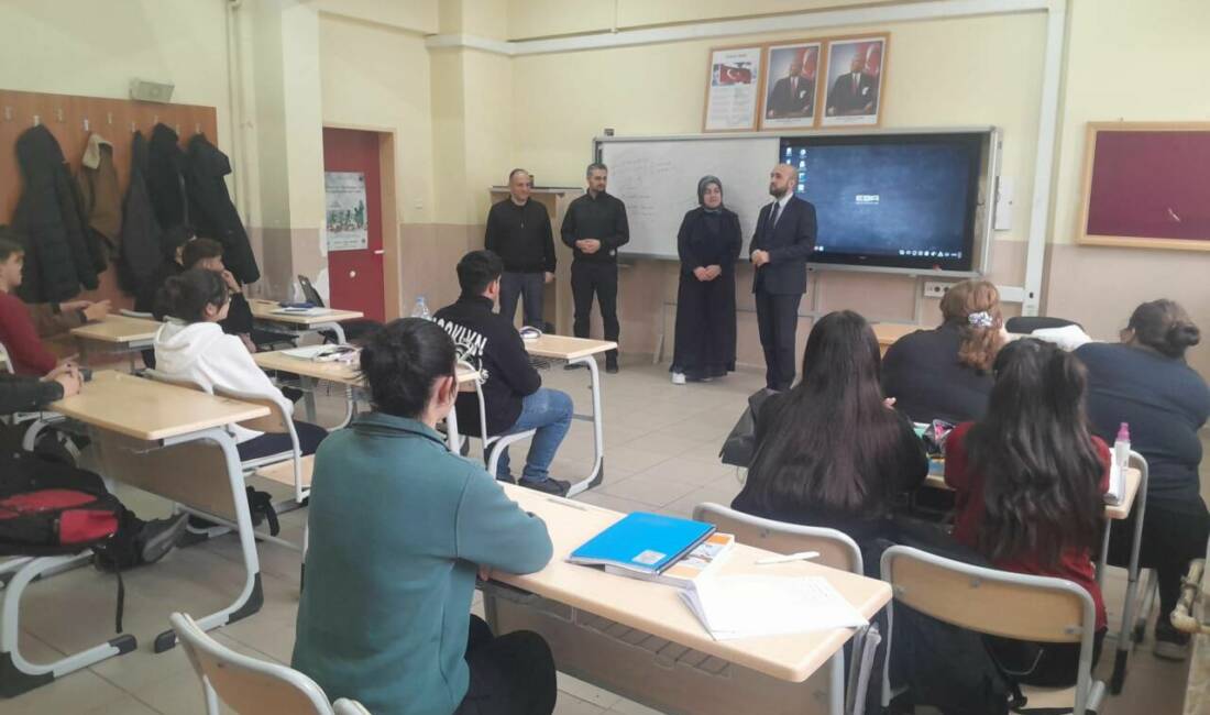 Sarıyahşi İlçe Müftülüğü tarafından gençlere yönelik yürütülen faaliyetler kapsamında, ilçede