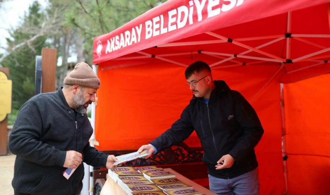 Aksaray Belediyesi, arife günü dolayısıyla mezarlık ve külliyelerde kabir ziyareti