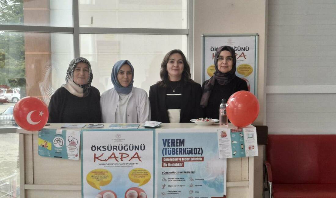 Ortaköy Devlet Hastanesi tarafından 24 Mart Dünya Tüberküloz Günü kapsamında