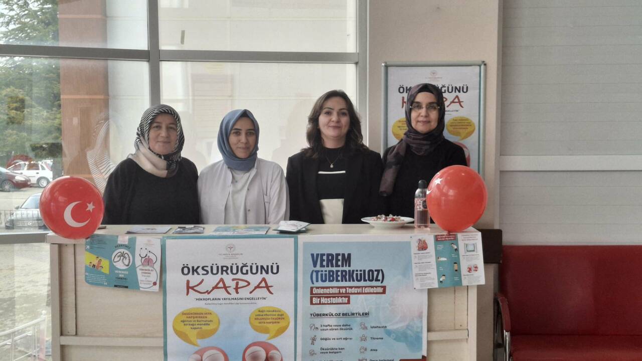 Ortaköy Devlet Hastanesi tarafından 24 Mart Dünya Tüberküloz Günü kapsamında