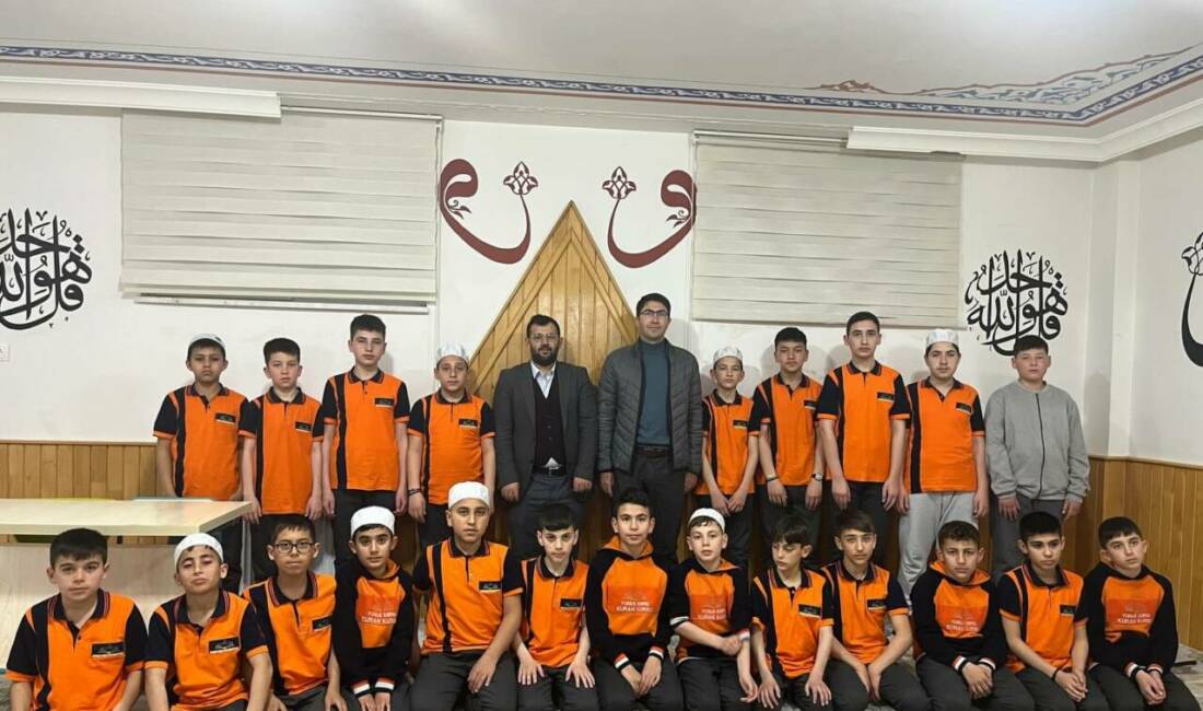 Sultanhanı İlçe Müftülüğü bünyesinde faaliyet gösteren Yunus Emre Kur’an Kursu’nda