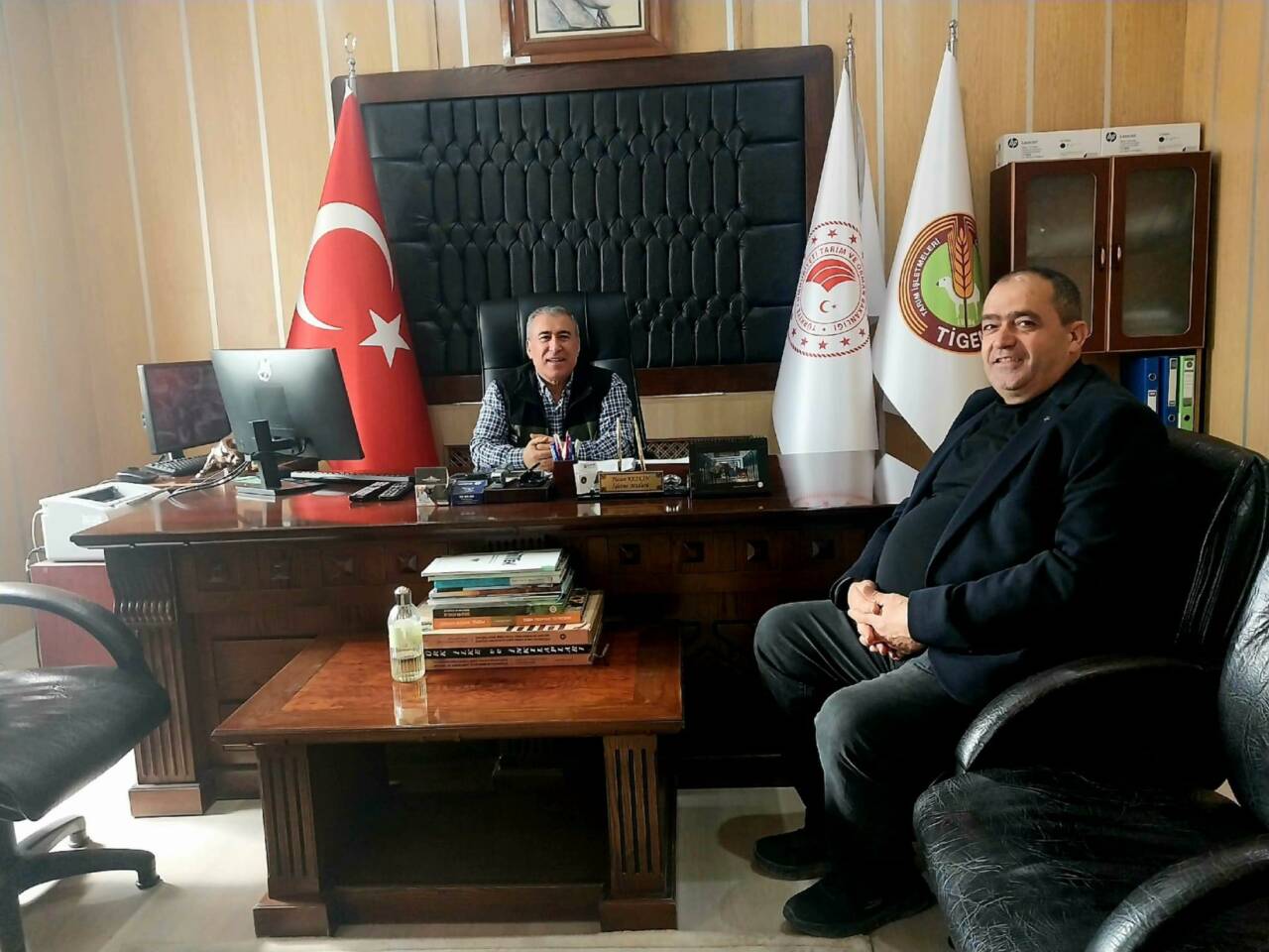 Aksaray’da tarım ve hayvancılık sektörünün gelişimine yönelik temaslar sürüyor. Emin