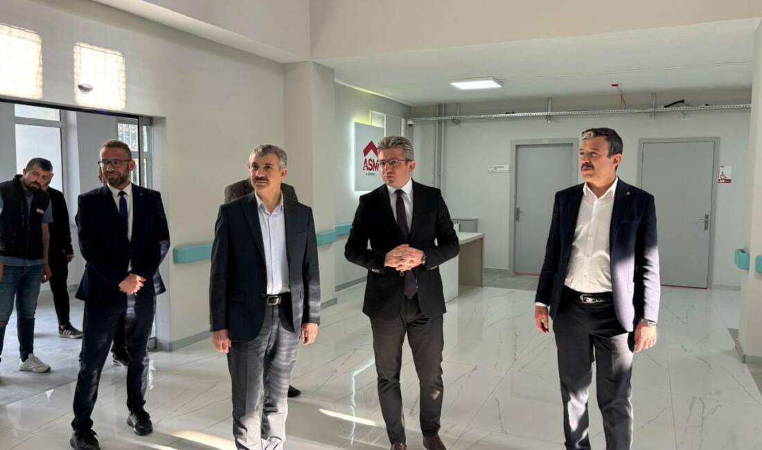 Aksaray’da sağlık incelemesi yapıldı AK Parti Aksaray İl Başkanı Hamza Aktürk, TBMM Plan ve