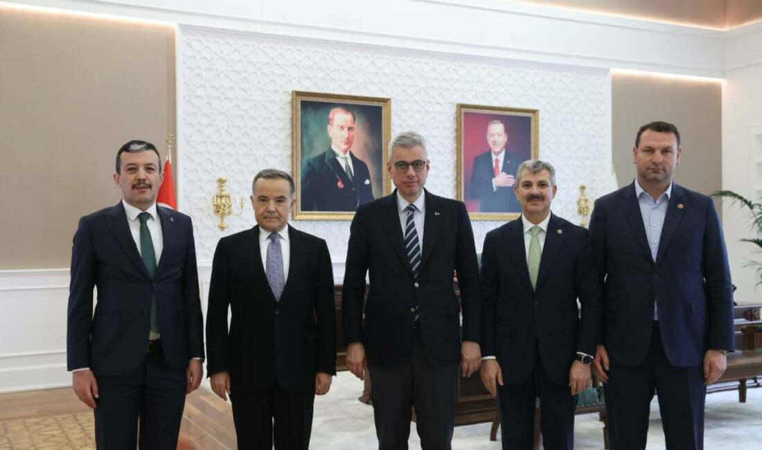 AK Parti Aksaray İl Başkanı Hamza Aktürk, Milletvekilleri Cengiz Aydoğdu