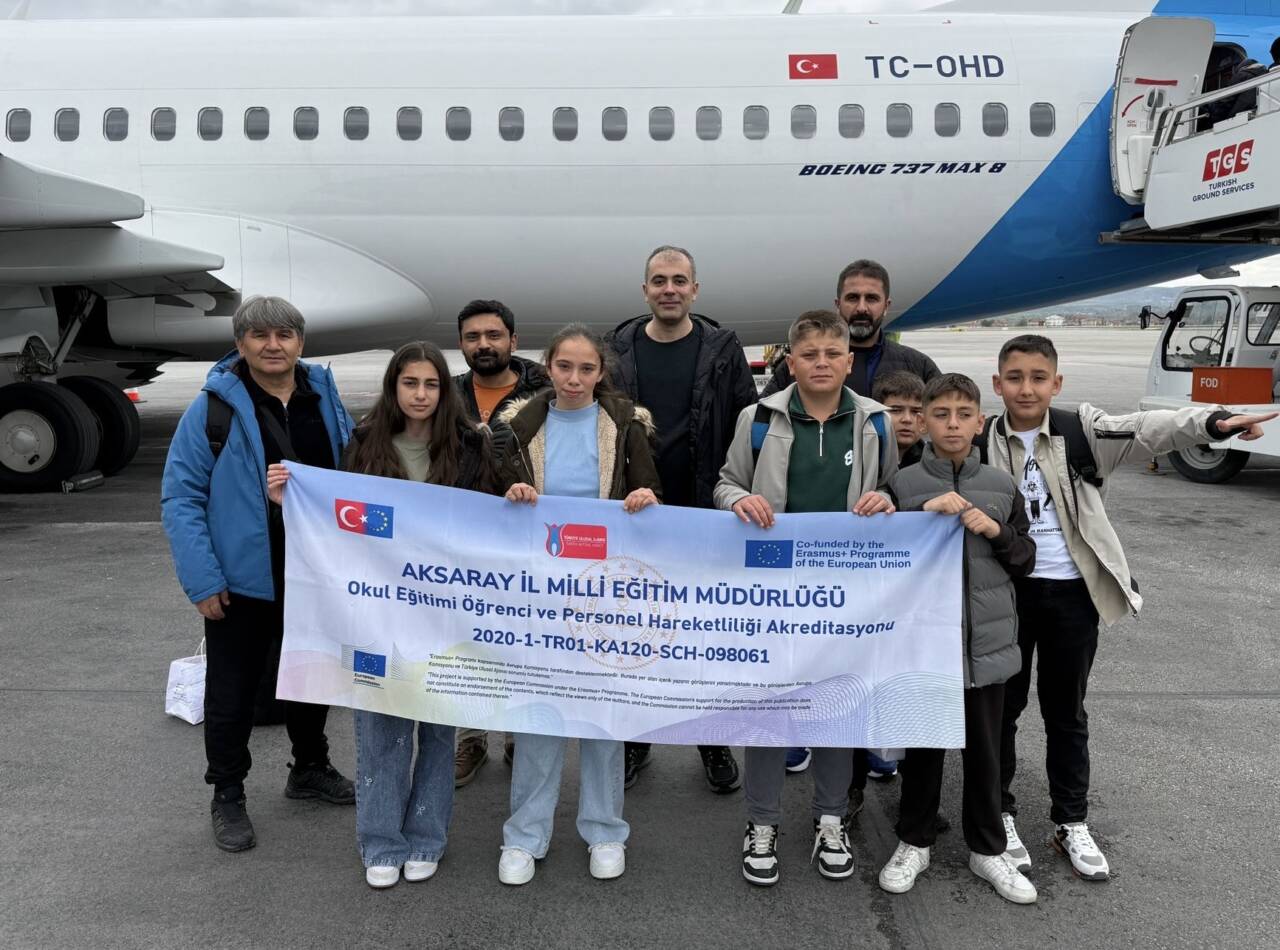 Aksaray’dan 6 öğrenci ve 4 öğretmen, Erasmus+ kapsamında Almanya’da kültürel
