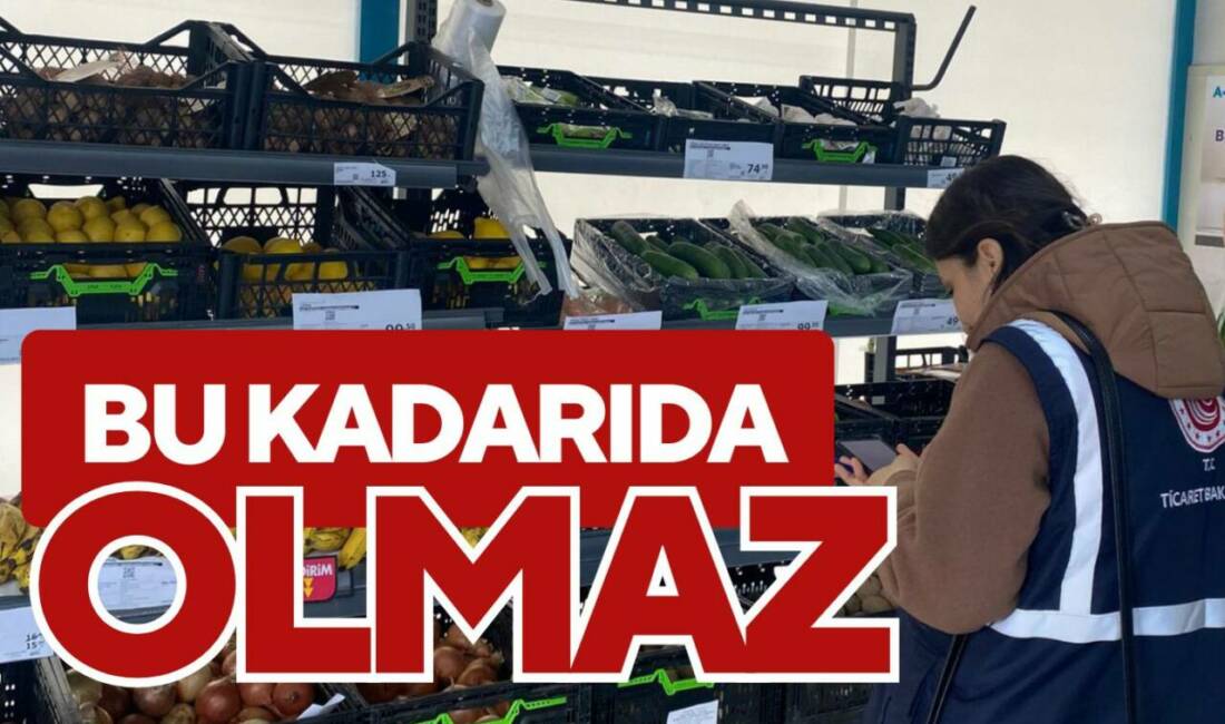 Aksaray’da zincir markette göbek marulun tedarikçi fiyatından tüketiciye kadar yükselen