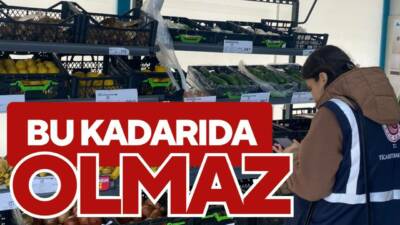 Aksaray’da zincir markette göbek marulun tedarikçi fiyatından tüketiciye kadar yükselen