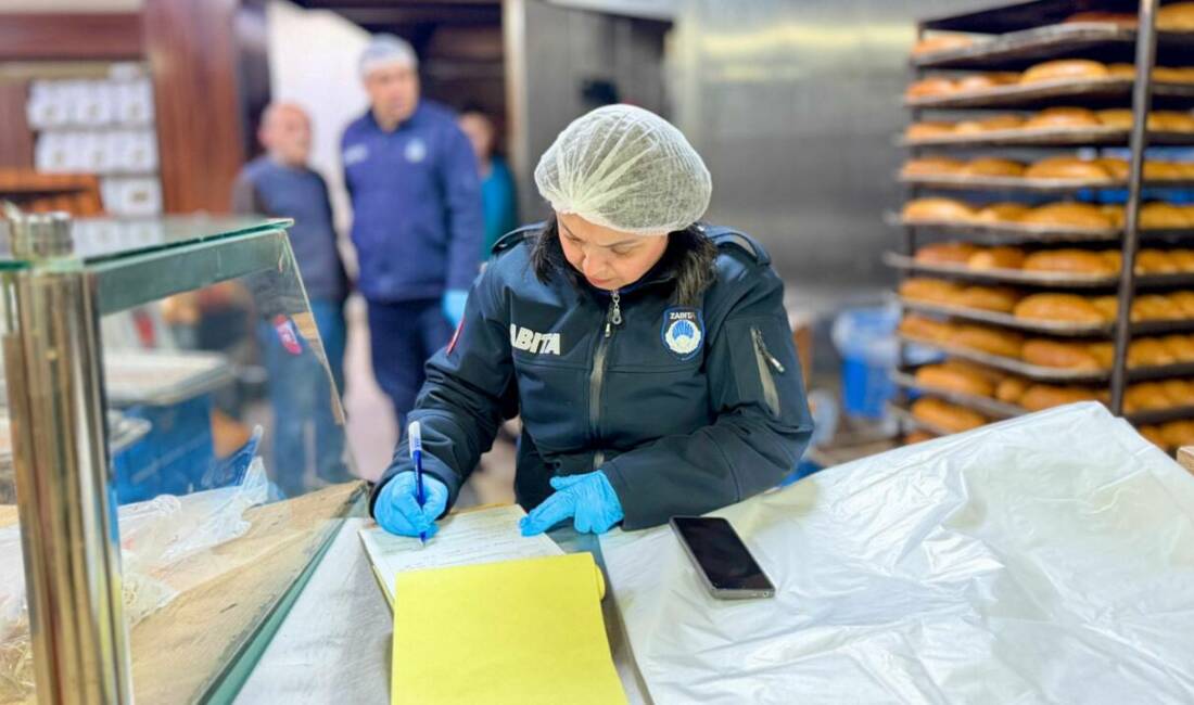 Aksaray Belediyesi Zabıta Müdürlüğü ekipleri, kent genelinde faaliyet gösteren ekmek