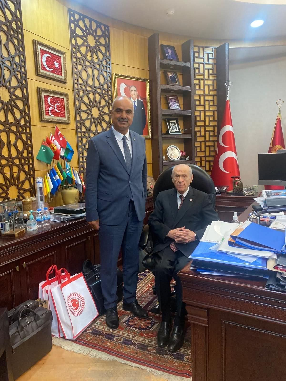 MHP Aksaray İl Başkanı Burhanettin Karataş, 5 ay süren ziyaret