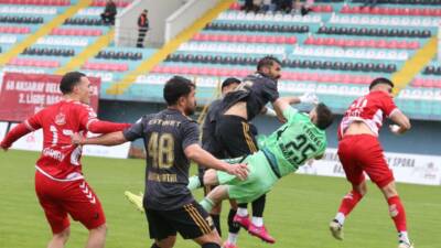 Beraberlikler takımı Aksarayspor sezonun son maçında da 1-1 sonuç aldı!