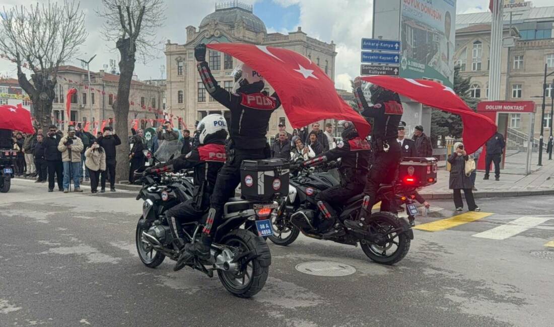 Türk Polis Teşkilatı’nın 181. kuruluş yıl dönümü kapsamında Aksaray’da 15