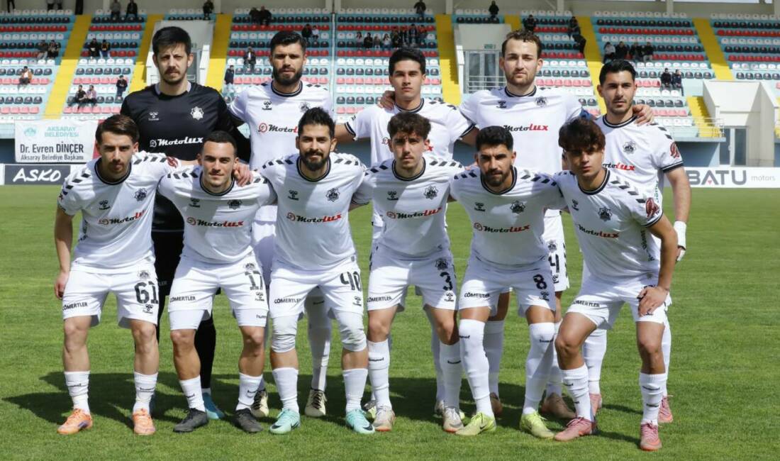 2. Lig kırmızı grupta 32. hafta öncesi Aksarayspor, Somaspor’a konuk