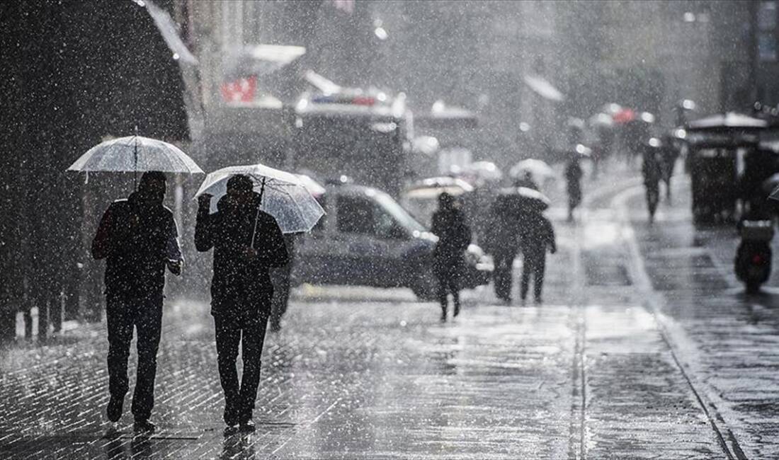 Meteoroloji 8. Bölge Müdürlüğü, Aksaray ve ilçeleri için gök gürültülü