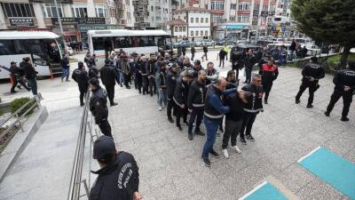 Çorum merkezli 5 ilde "Miami suç örgütü"ne yönelik düzenlenen operasyonda