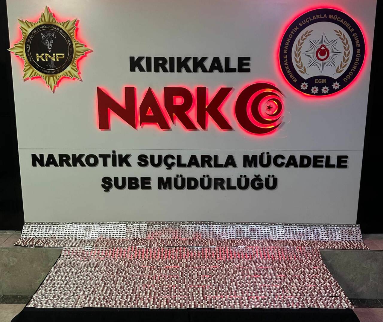 Kırıkkale'de 5 bin 789 sentetik uyuşturucu hap ele geçirildi, gözaltına