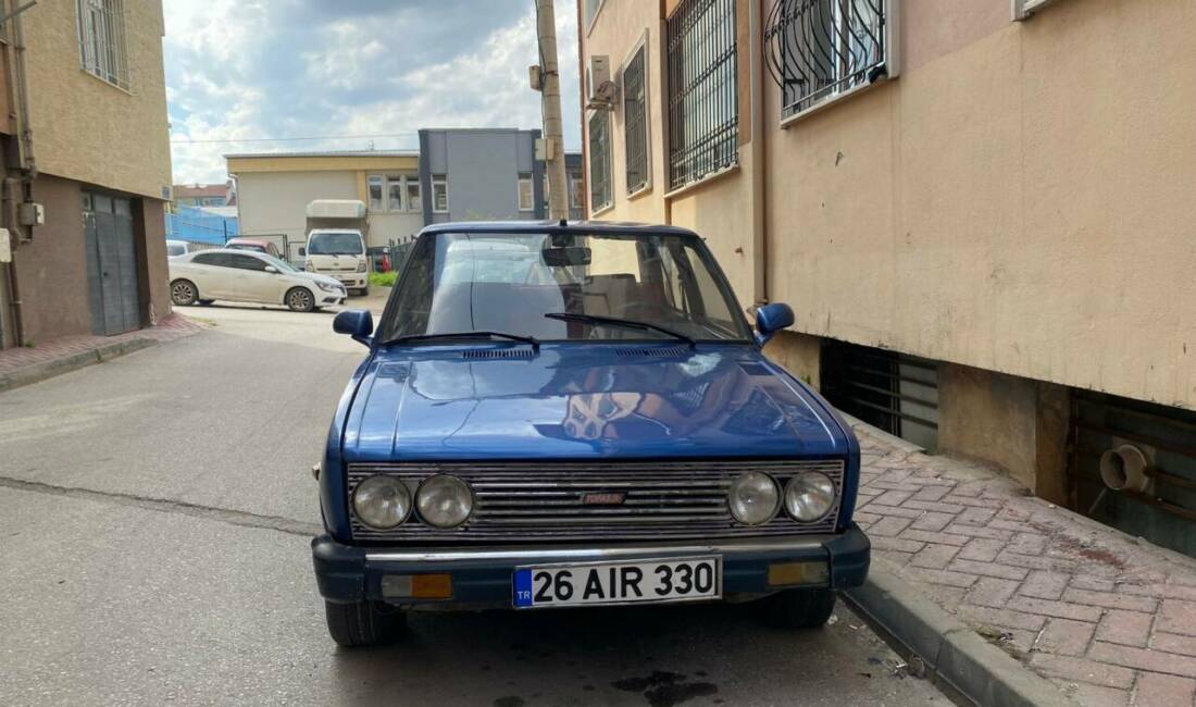  Eskişehir'de bir türlü satamadığı 1986 model aracın videosunu çekip takas