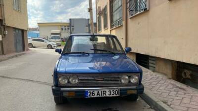  Eskişehir'de bir türlü satamadığı 1986 model aracın videosunu çekip takas