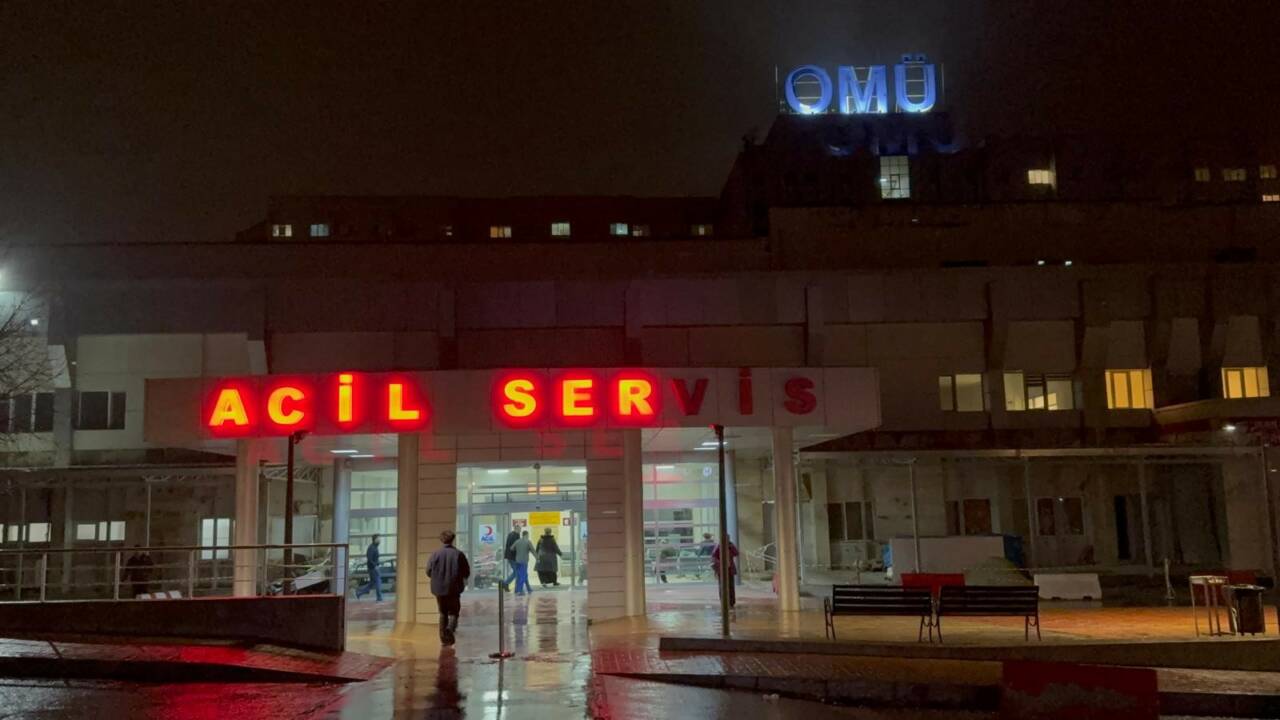 Samsun'da bir iş yerinde iki çalışan arasında çıkan bıçaklı kavgada