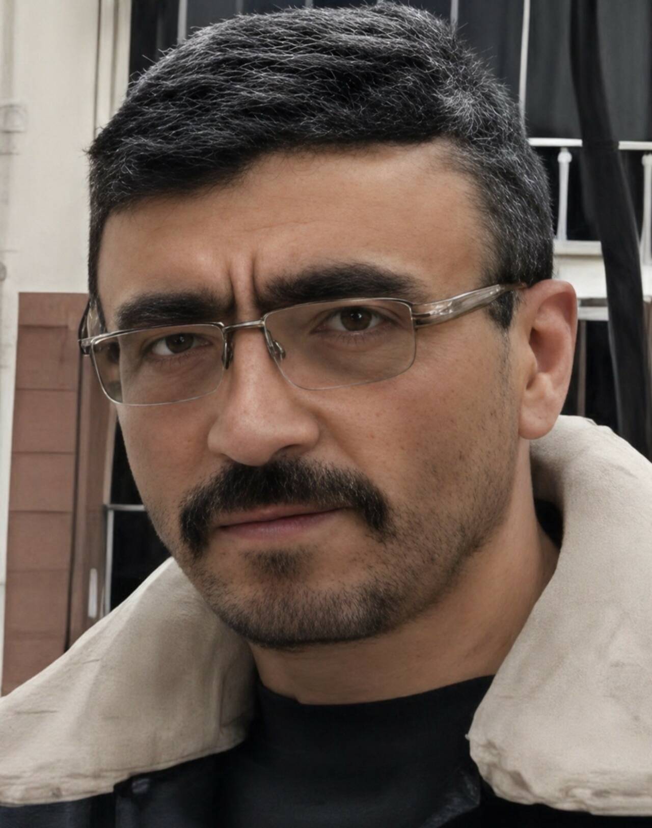 Samsun'da hastane inşaatında çalışan bir işçi, çatıdan düşen demir plakanın