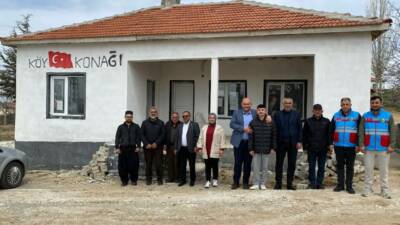 Aksaray’ın Ağaçören ilçesinde köylerin içme suyu altyapısını güçlendirmek amacıyla yürütülen