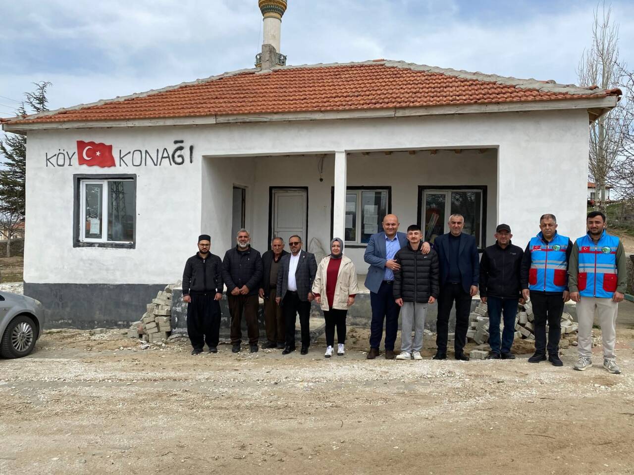 Aksaray’ın Ağaçören ilçesinde köylerin içme suyu altyapısını güçlendirmek amacıyla yürütülen