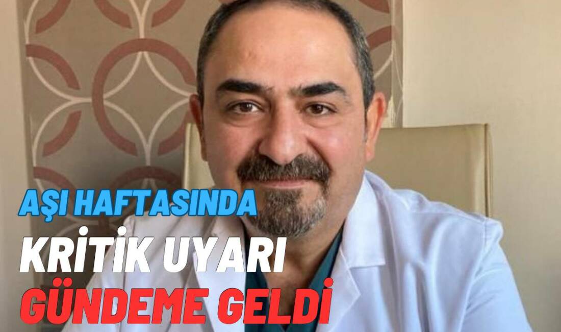 Aksaray’da AKAHED Başkanı Dr. H. Şenol Atakan, Dünya Aşı Haftası