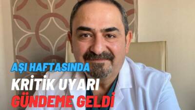 Aksaray’da AKAHED Başkanı Dr. H. Şenol Atakan, Dünya Aşı Haftası