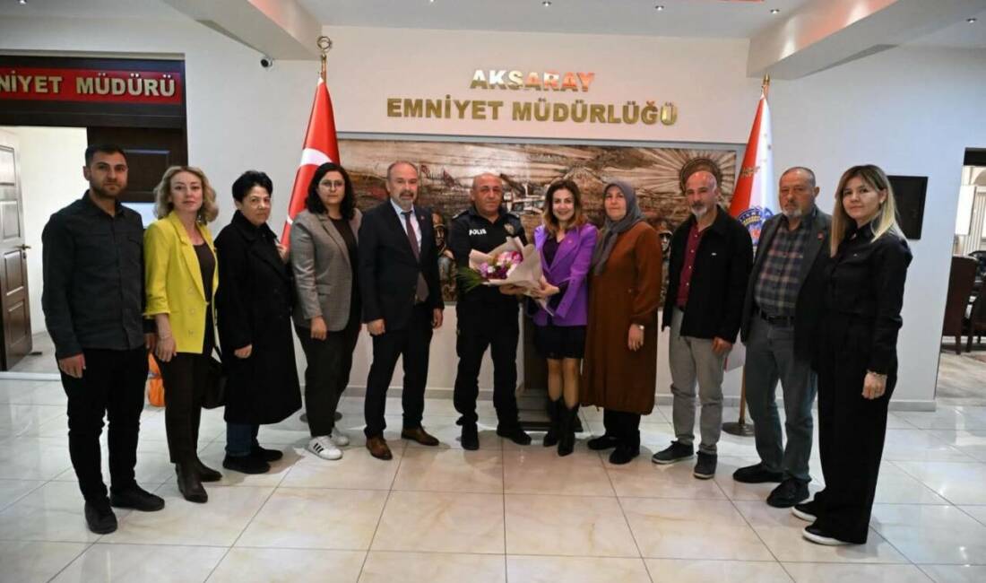 CHP Aksaray İl Başkanlığı, 10 Nisan Polis Haftası dolayısıyla İl