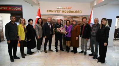 CHP Aksaray İl Başkanlığı, 10 Nisan Polis Haftası dolayısıyla İl