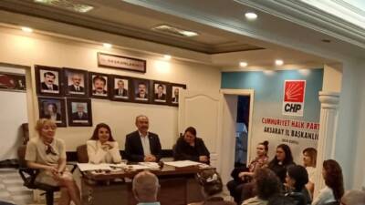 CHP Aksaray İl ve Merkez İlçe yönetimleri, olağan toplantıda bir