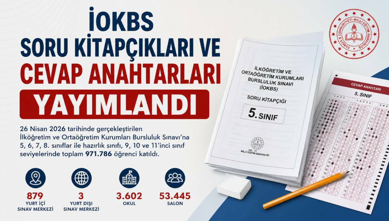 İlköğretim ve Ortaöğretim Kurumları Bursluluk Sınavı soruları ve cevap anahtarları,