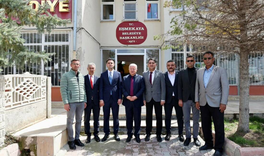 Aksaray Valisi Murat Duru, Eşmekaya Belediyesi’ni ziyaret ederek yürütülen çalışmalar
