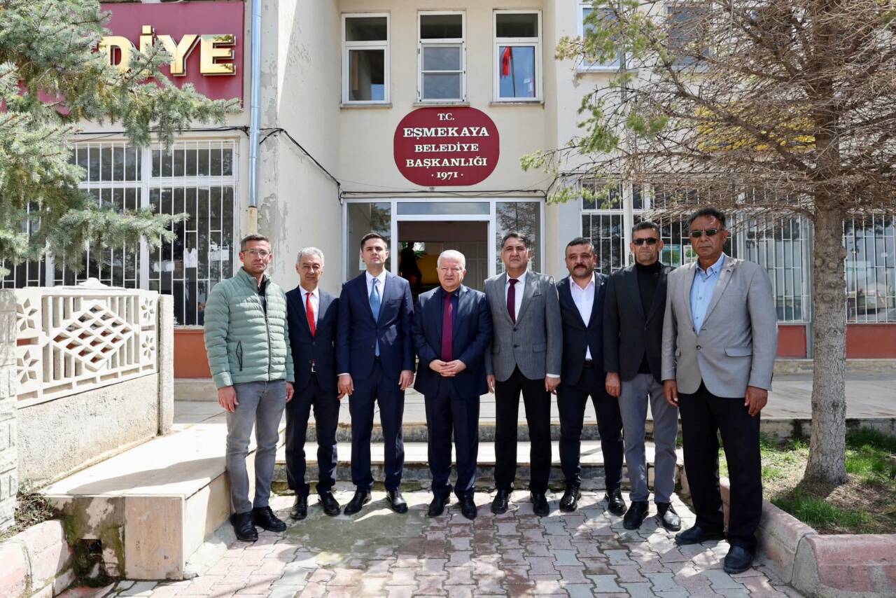 Aksaray Valisi Murat Duru, Eşmekaya Belediyesi’ni ziyaret ederek yürütülen çalışmalar