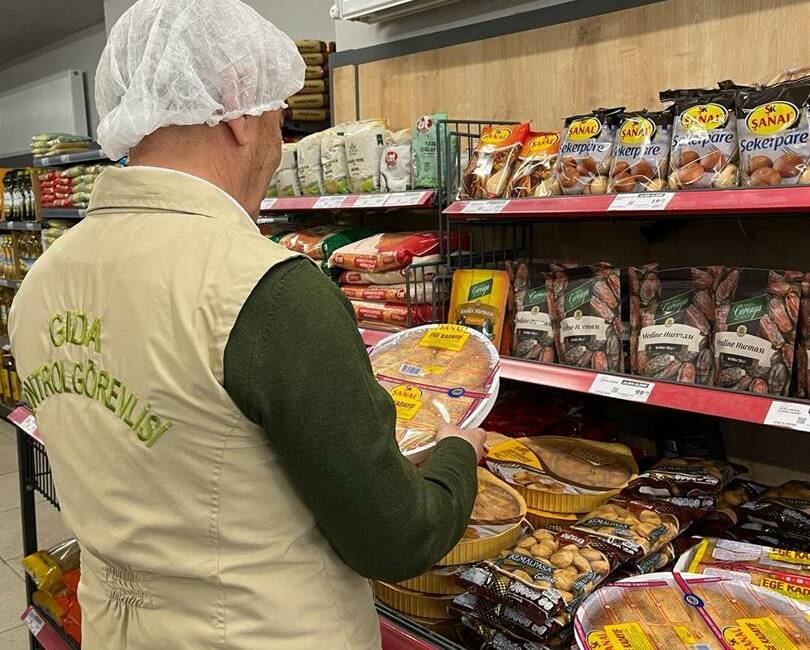 Aksaray’da Mart 2026 döneminde gerçekleştirilen gıda denetimlerinde 500’ün üzerinde kontrol