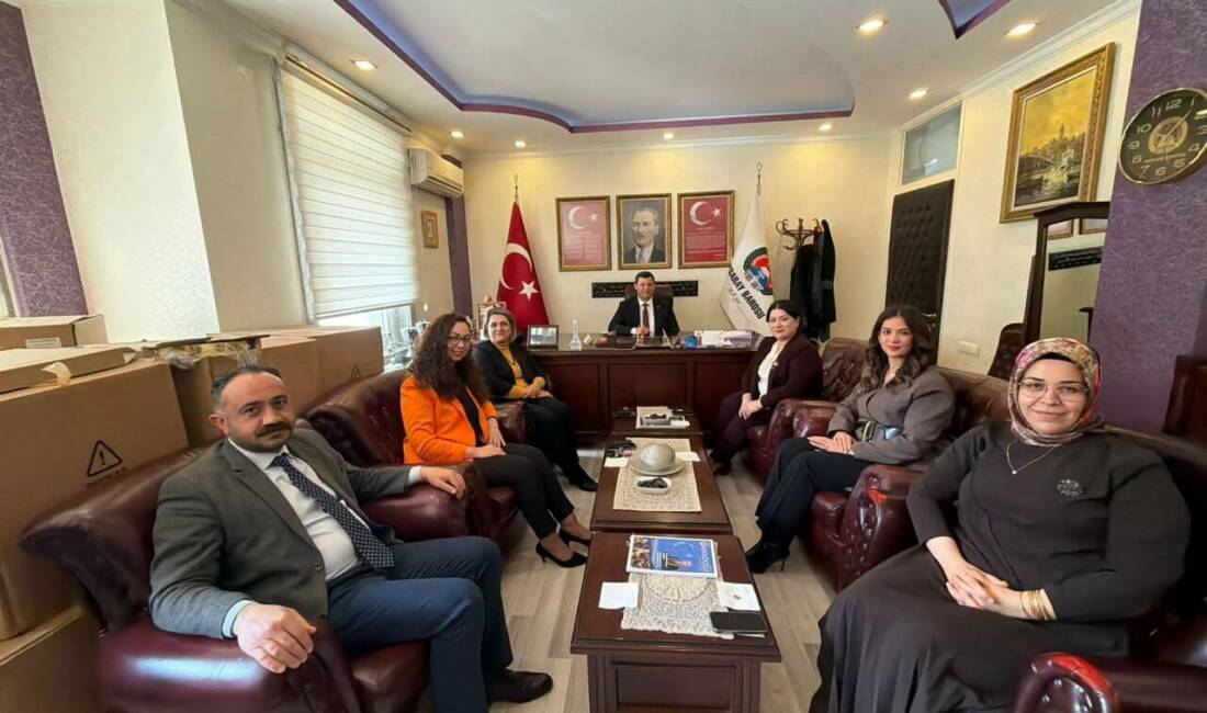 Aksaray’da görev yapan hakimler, Avukatlar Günü dolayısıyla Baro Başkanlığı’nı ziyaret
