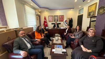 Aksaray’da görev yapan hakimler, Avukatlar Günü dolayısıyla Baro Başkanlığı’nı ziyaret