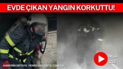 Aksaray Nakkaş Mahallesi’nde metruk bir müstakil evin bodrumunda çıkan yangın,