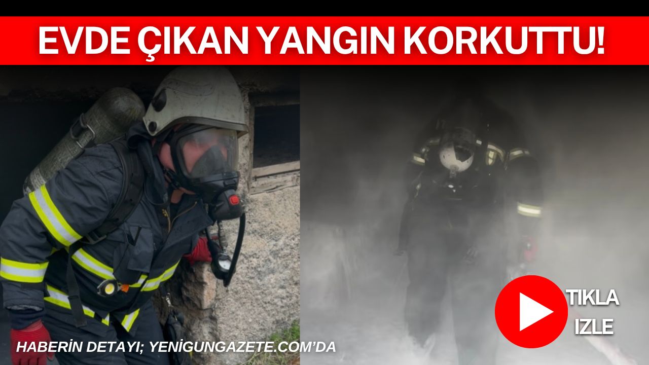 Aksaray Nakkaş Mahallesi’nde metruk bir müstakil evin bodrumunda çıkan yangın,