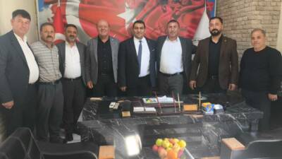Çevre illerden gelen esnaf odası başkanları, Aksaray’da göreve yeni seçilen