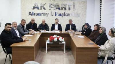 AK Parti Aksaray İl Teşkilatı, İl Başkanı Hamza Aktürk başkanlığında