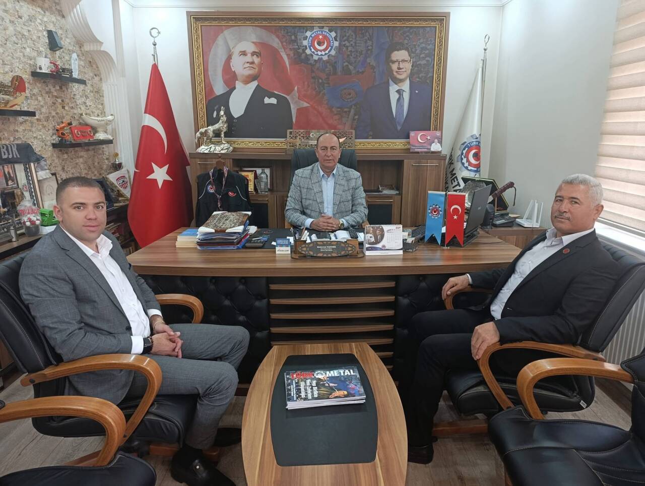 Aksaray’da Türk Metal Sendikası Şube Başkanı Muhterem Taşdemir, önemli bir