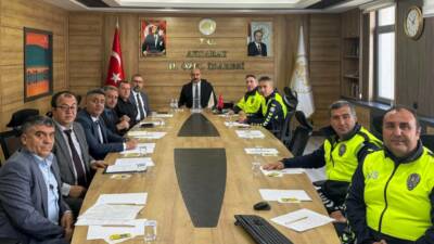 Aksaray’da trafik güvenliğinin artırılmasına yönelik yürütülen çalışmalar kapsamında İl Trafik